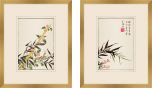 Shiken Floral Panels V - Set of Two